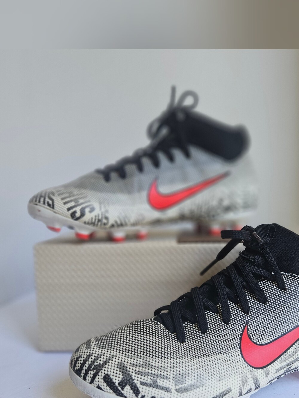 Nike Kids Mercurial Superfly 6 Academy MG Neymar Silencio Cleats 1Y